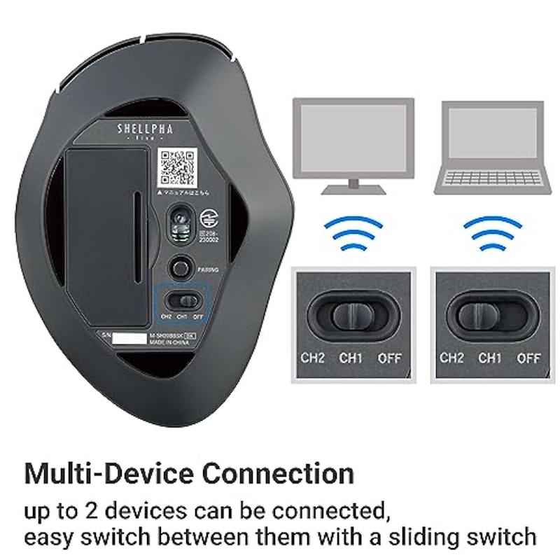 SHELLPHA Bluetoothマウス 4