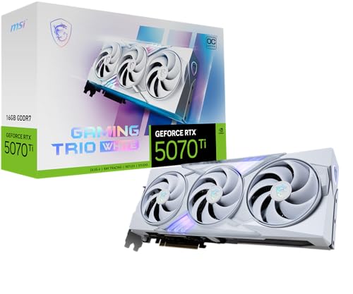 GeForce RTX 5070 Ti 16G GAMING TRIO OC WHITE 1