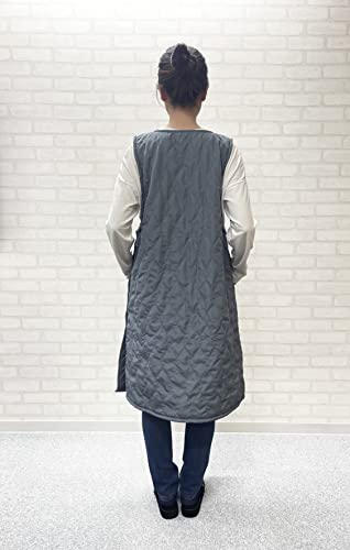 裏ボア付キルトロングエプロン 3