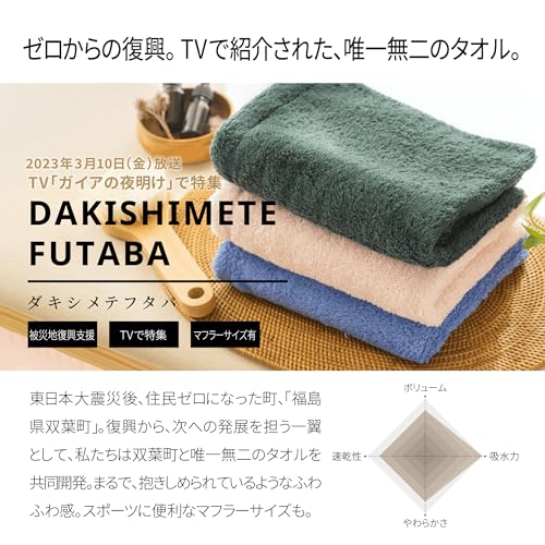ダキシメテフタバ バスタオル 2