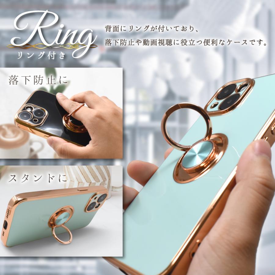 リング付きスマホケース 2