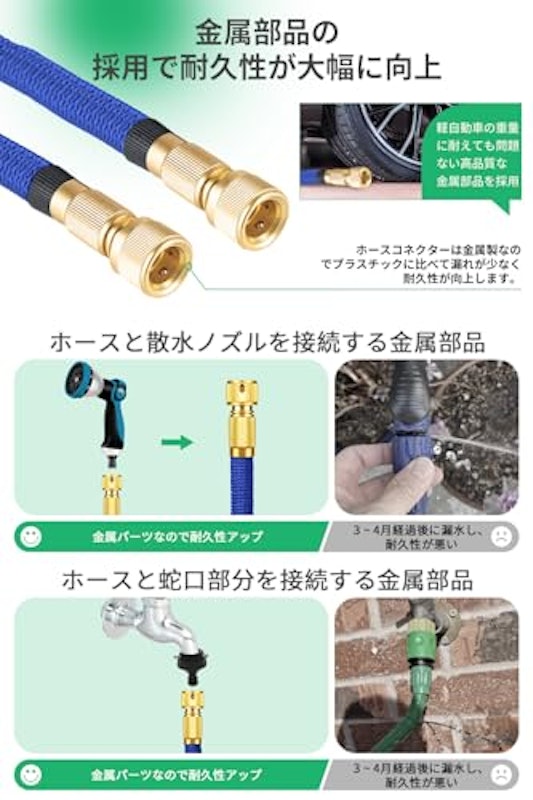 伸縮ホース 4