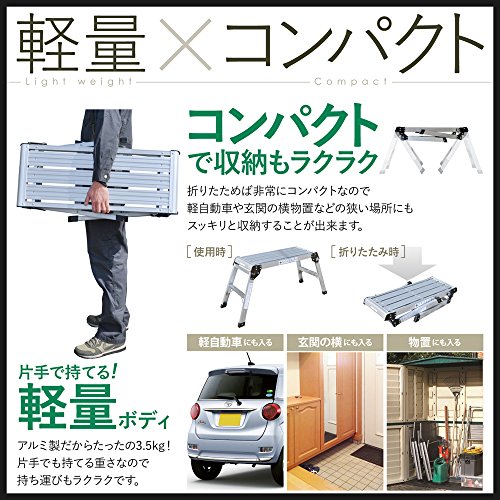 Power-on アルミ足場台 3