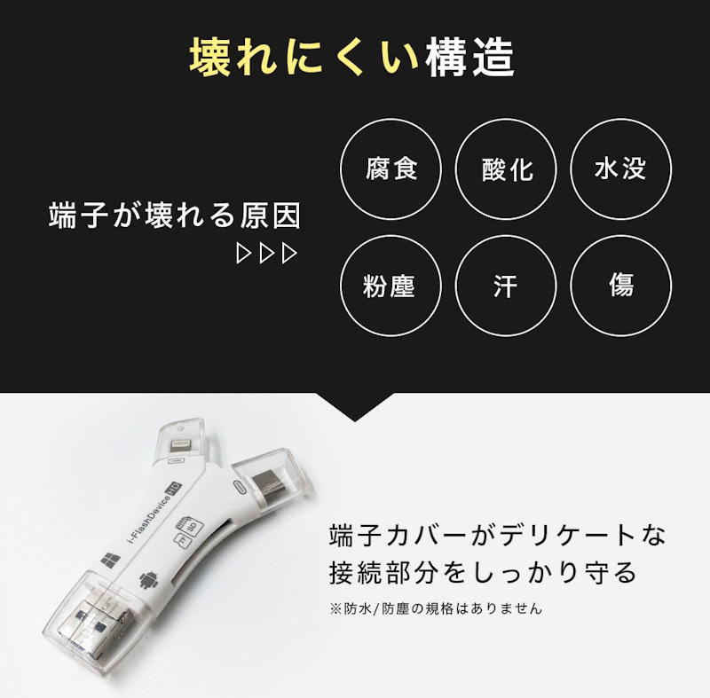 SDカードリーダー 4in1 4