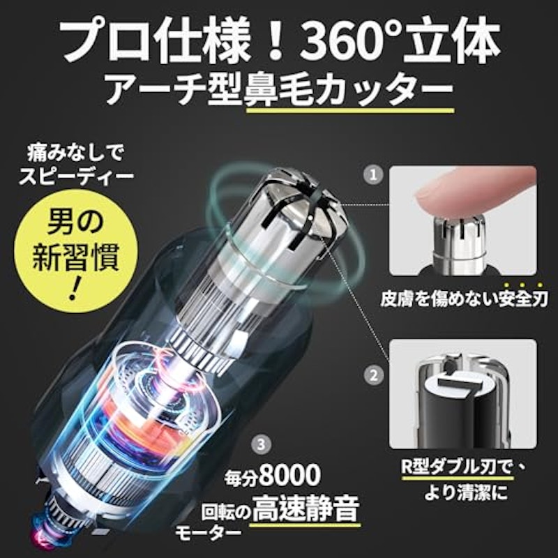 鼻毛カッター 3