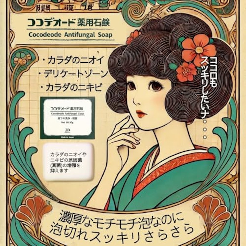 ココデオード 薬用石けんMa 2