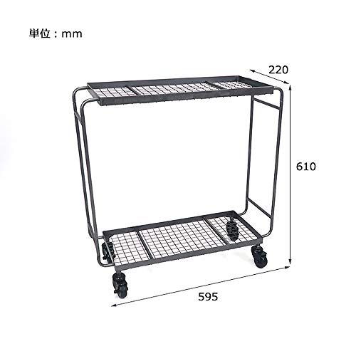 IRON WAGON with HEAVY DUTY BASKET LONG 4
