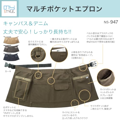 マルチポケットエプロン 2