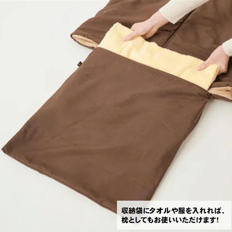 寝袋毛布 4
