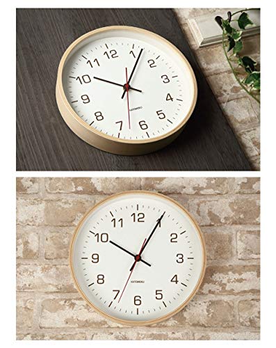 KATOMOKU plywood wall clock 4 3