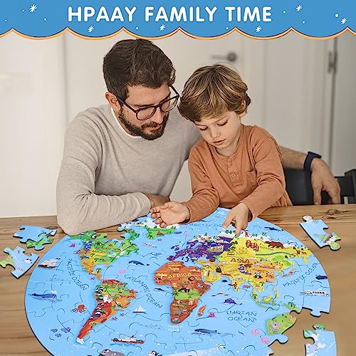世界地図ジグソーパズル 7