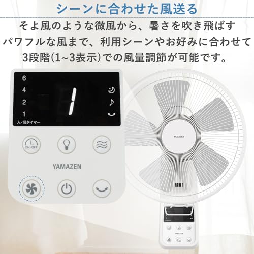壁掛け扇風機 5