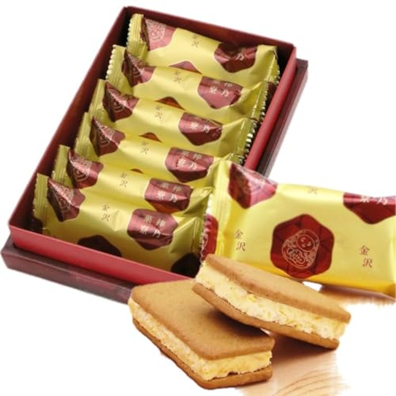 加賀棒ほうじ茶ときな粉の和パフェサンドクッキー 2