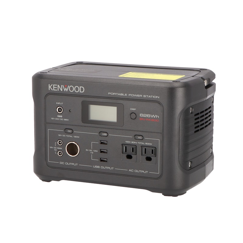 KENWOOD ポータブル電源 BN-RK600-Bをレビュー!クチコミ・評判 KENWOOD ポータブル電源 BN-RK600-Bをレビュー!クチコミ・評判