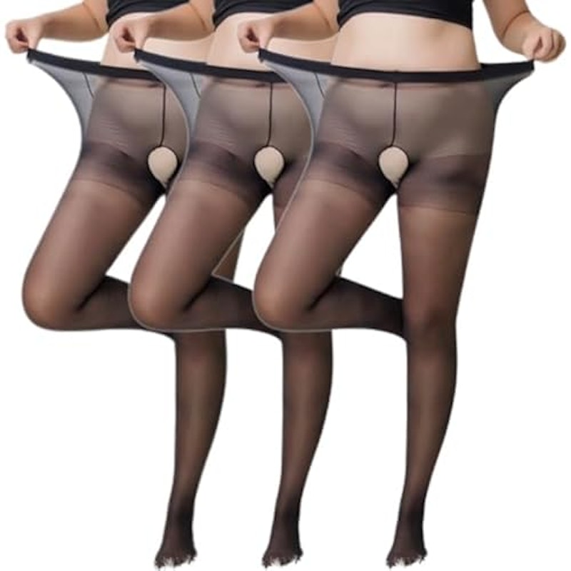穴あきパンティストッキング 1