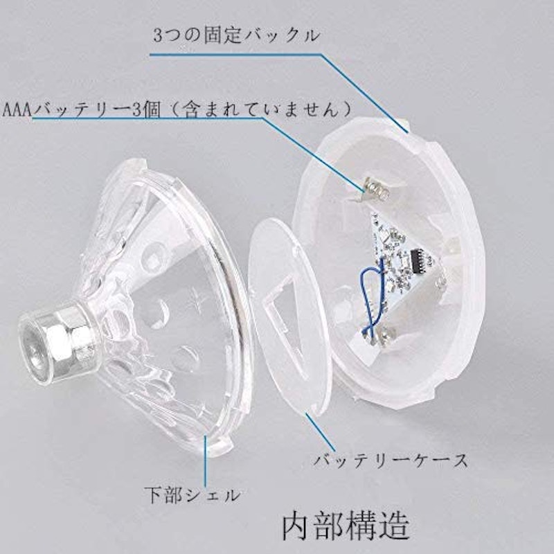防水浴槽ライト 5