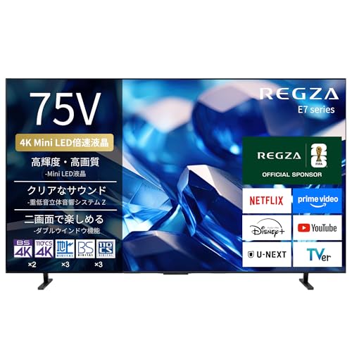 4K Mini LED液晶レグザ 1