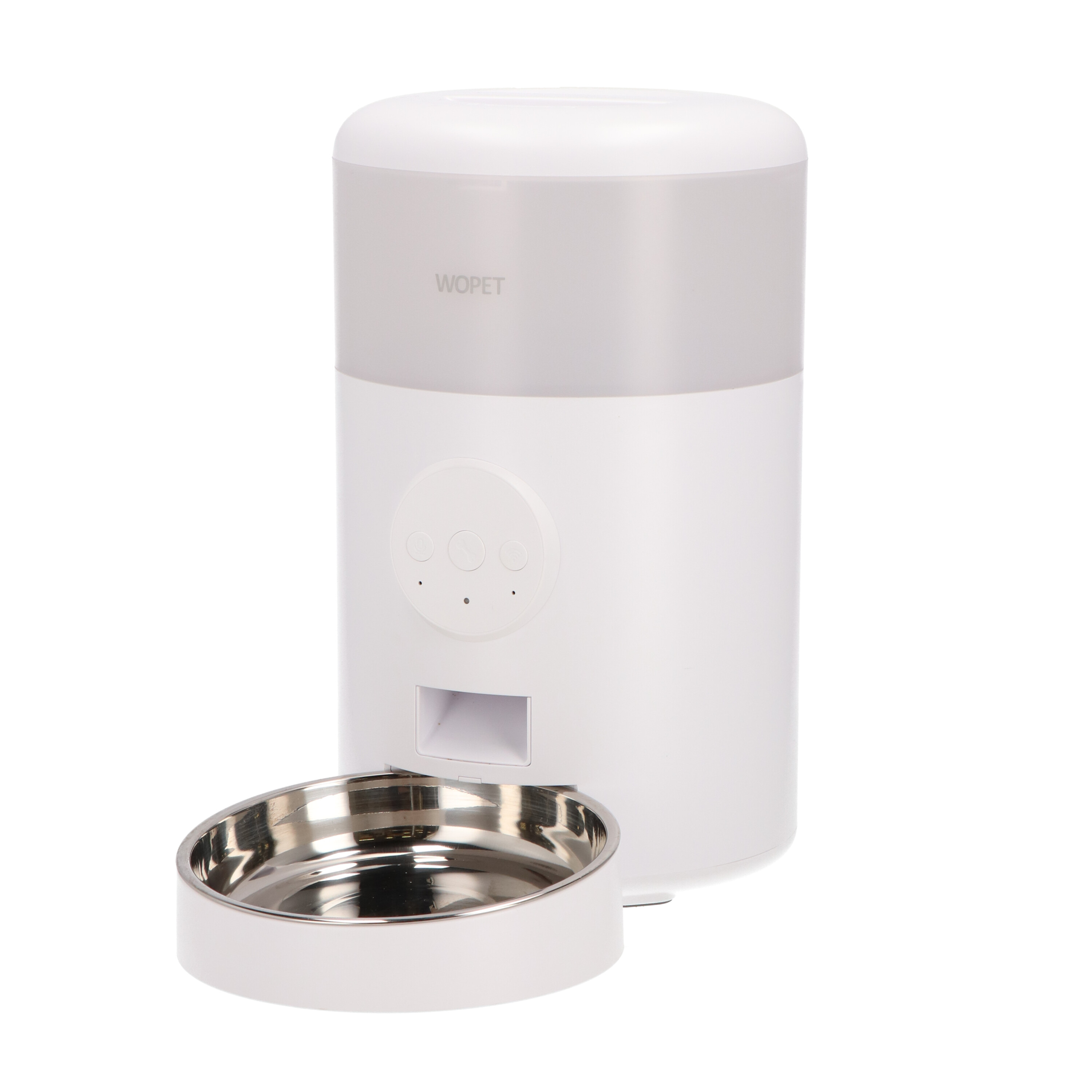 WOpet 自動給餌器 自動餌やり器 猫 中小型犬用 ペット自動餌やり機 タイマー式 録音可 最大15日連続自動給餌 3.5L容量 中小型犬猫 (モ） 自動給餌器 WOpet 自動餌やり器 猫 中小型犬用 ペット自動餌やり機