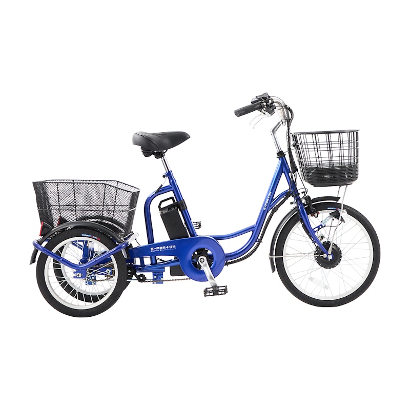 ミムゴ e-parton電動アシスト三輪自転車 BEPN20SBをレビュー!クチコミ ミムゴ e-parton電動アシスト三輪自転車 BEPN20SBをレビュー!クチコミ