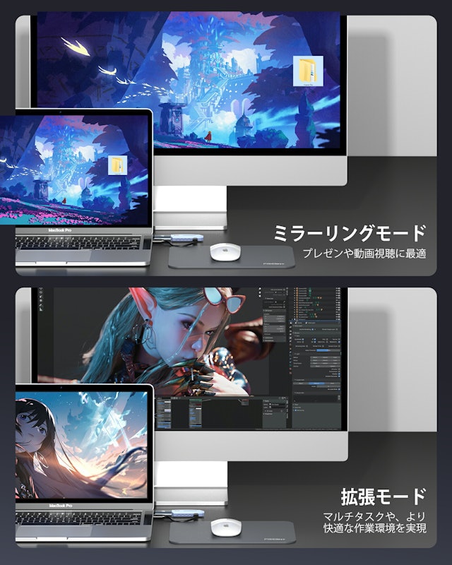 ワイヤレスHDMI送受信機セット 6