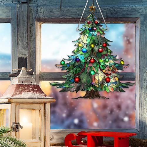 窓アクリル用クリスマスサンキャッチャー 2