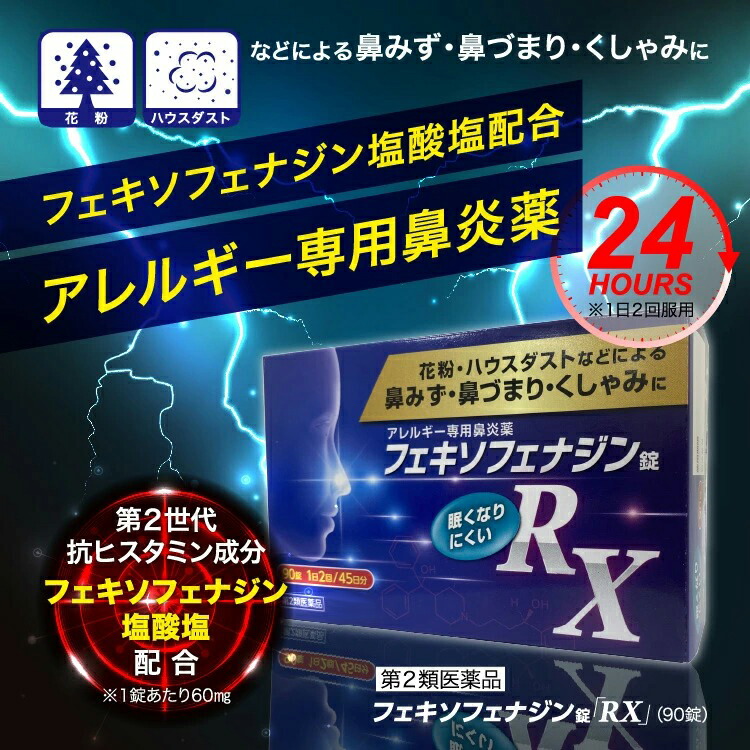 フェキソフェナジン錠 RX 2