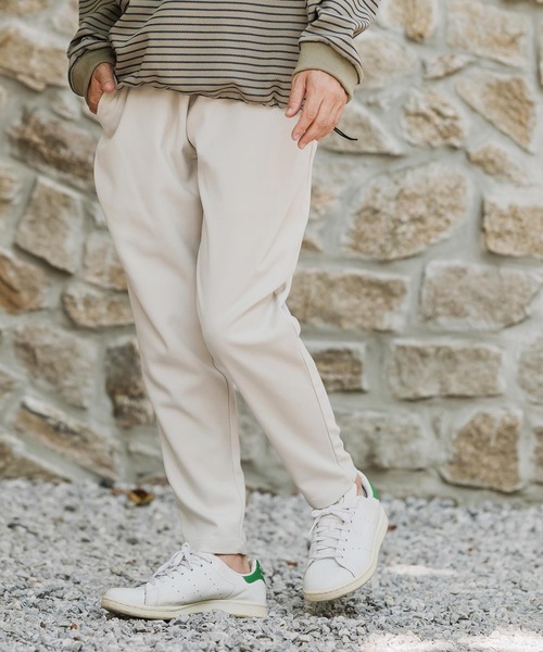 ストレッチTRサルエルテーパードパンツ 1