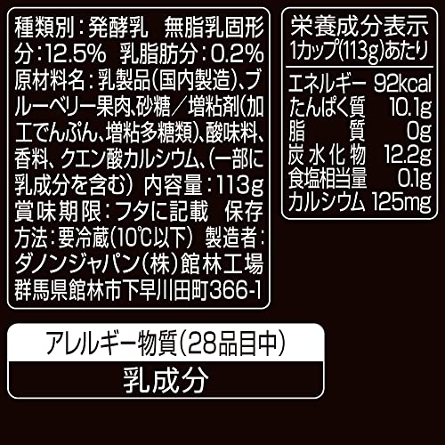 高タンパク質 ブルーベリー 2