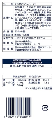 ふっくらシューシーハンバーグ 3