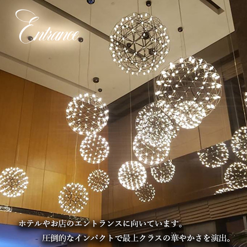 多灯LEDペンダントライト ヴィーナス P038 4