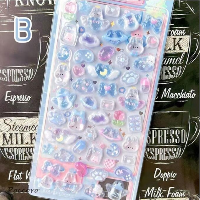 立体シールセット 6