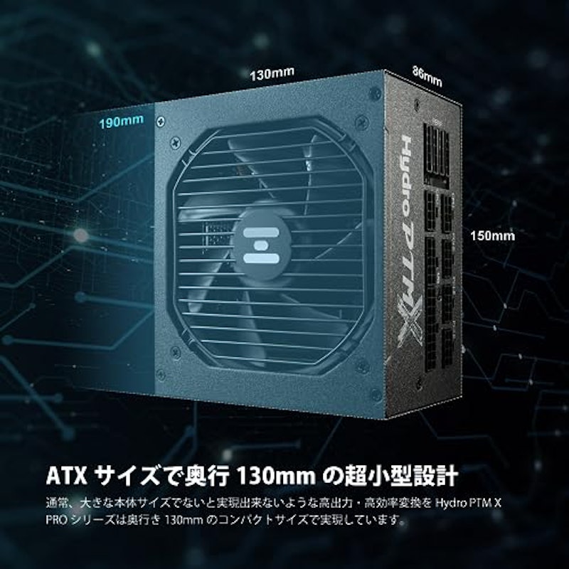 Hydro PTM X PRO ATX3.0 PCIe5.0 1000W 3