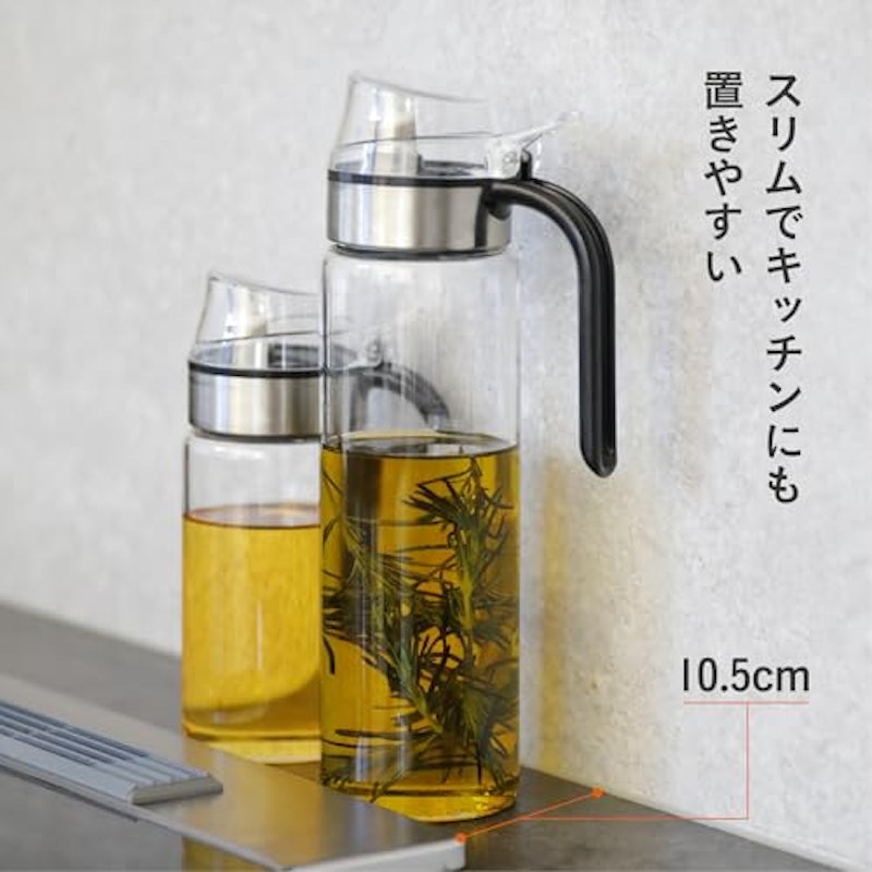 耐熱ガラスオイルボトル 6