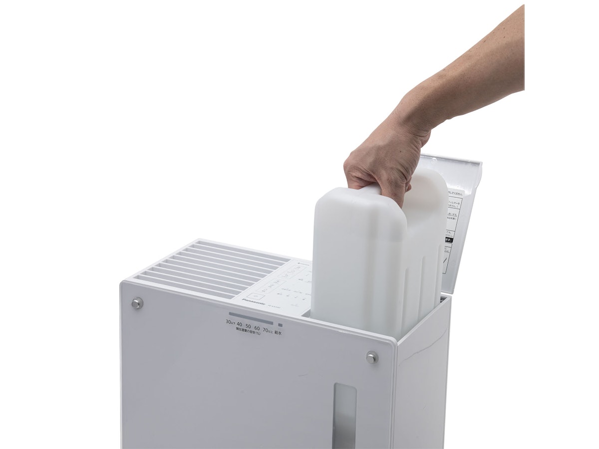 パナソニック Panasonic ヒーターレス気化式加湿機 FE-KXY07-Wを パナソニック Panasonic ヒーターレス気化式加湿機 FE-KXY07-Wを