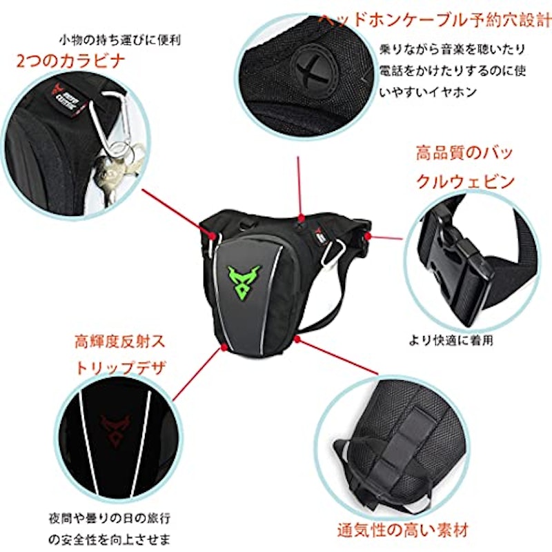 バイク用レッグバッグ 2