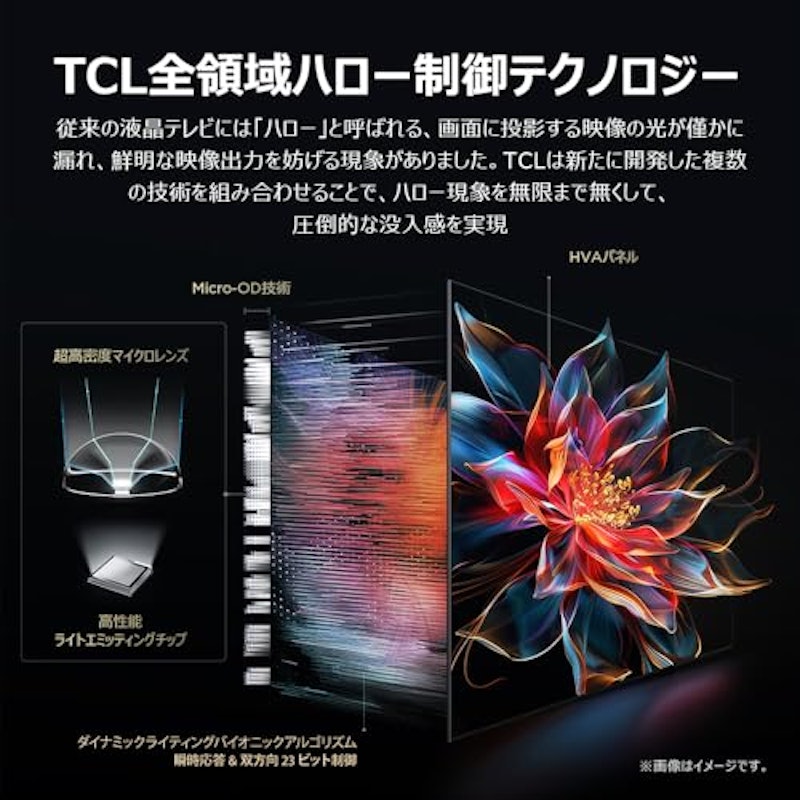 4K量子ドットMini LED液晶テレビ 4