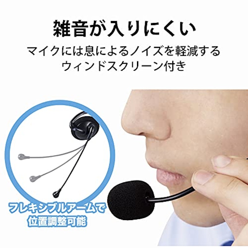 折りたたみ式ネックバンドタイプ ヘッドセット 5