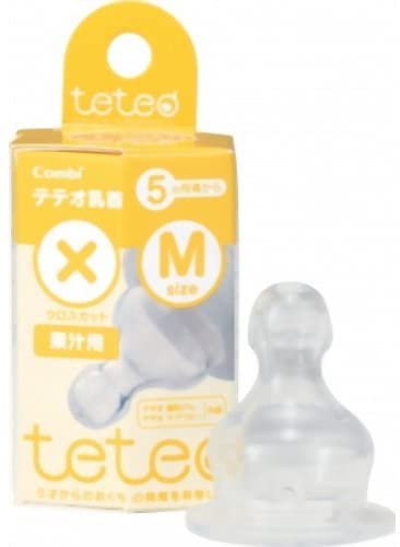 テテオ乳首 哺乳瓶・マグベビー共通 果汁用 1