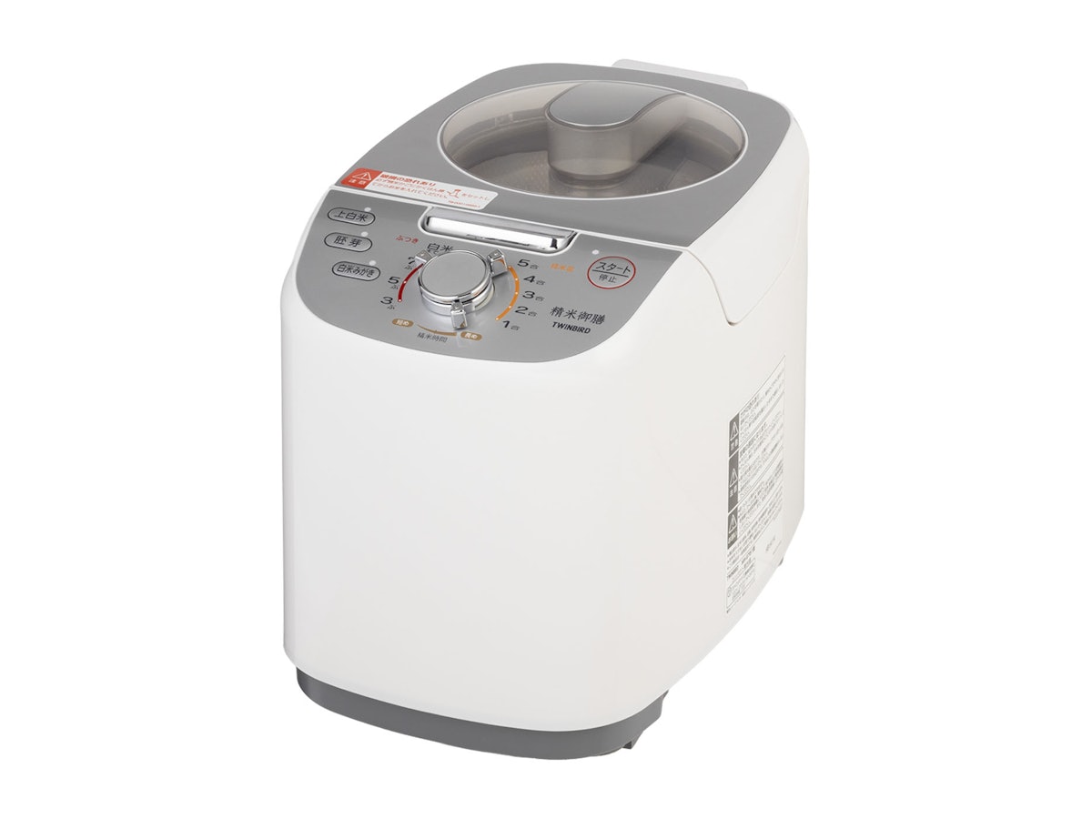ツインバード コンパクト精米器 精米御膳 MR-E751Wをレビュー ツインバード コンパクト精米器 精米御膳 MR-E751Wをレビュー