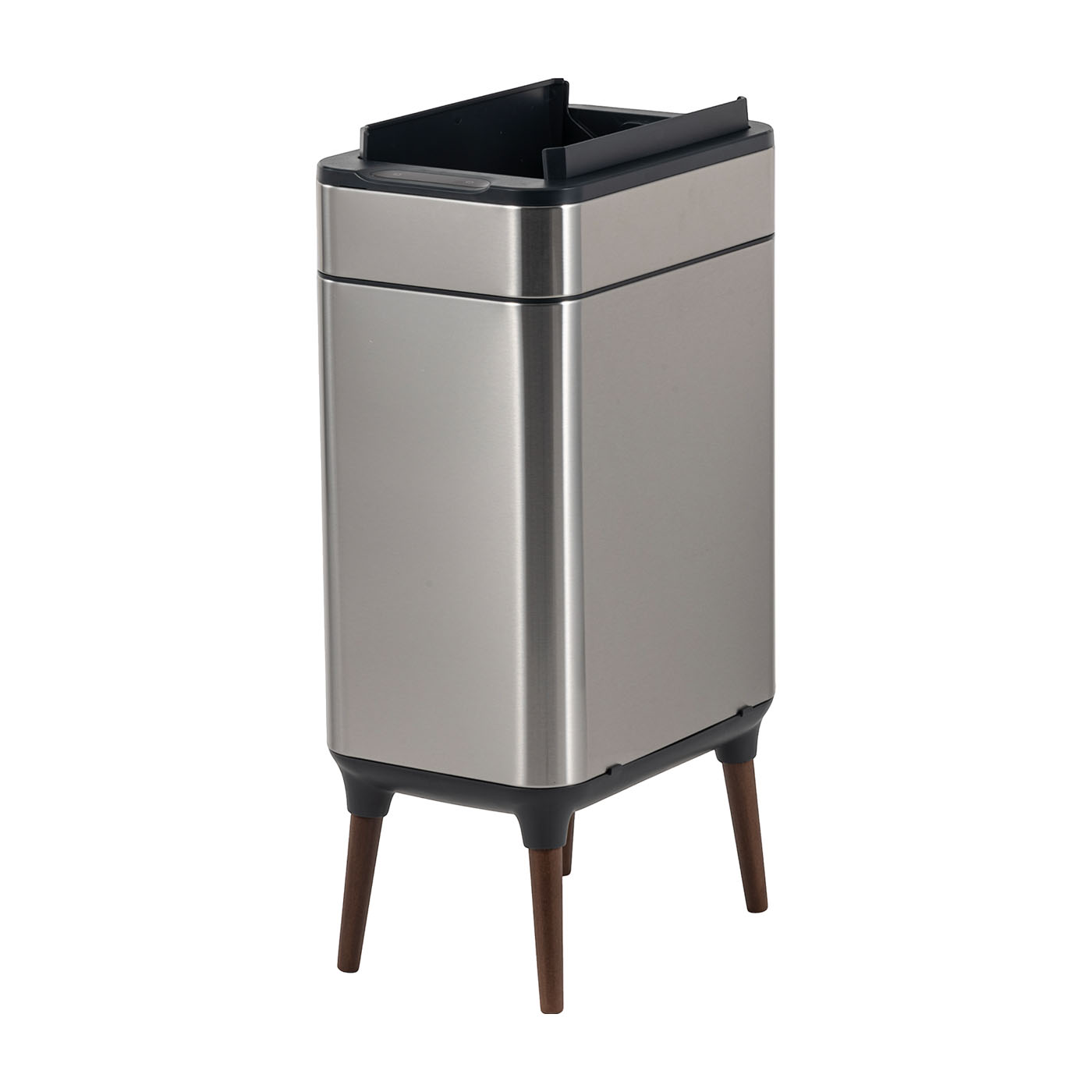 bcl ゴミ箱 電池式 自動開閉 シルバー ふた付き 62L ダストボックス 単3電池 手動 ｜bcl ゴミ箱 電池式 自動開閉 シルバー ふた付き 62L