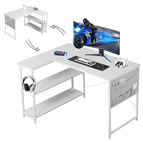 YeTom l字 ゲーミングデスク 幅150cm ホワイト Amazon | YeTom l字デスク ゲーミングデスク デスク 幅150cm pc