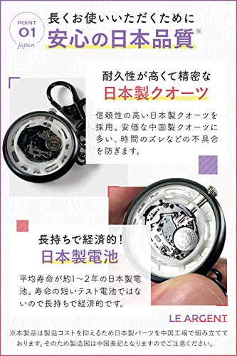 時計キーホルダー 3