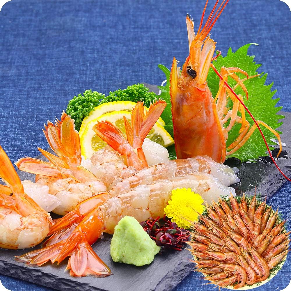 お刺身用の天然赤えび特大サイズ 1