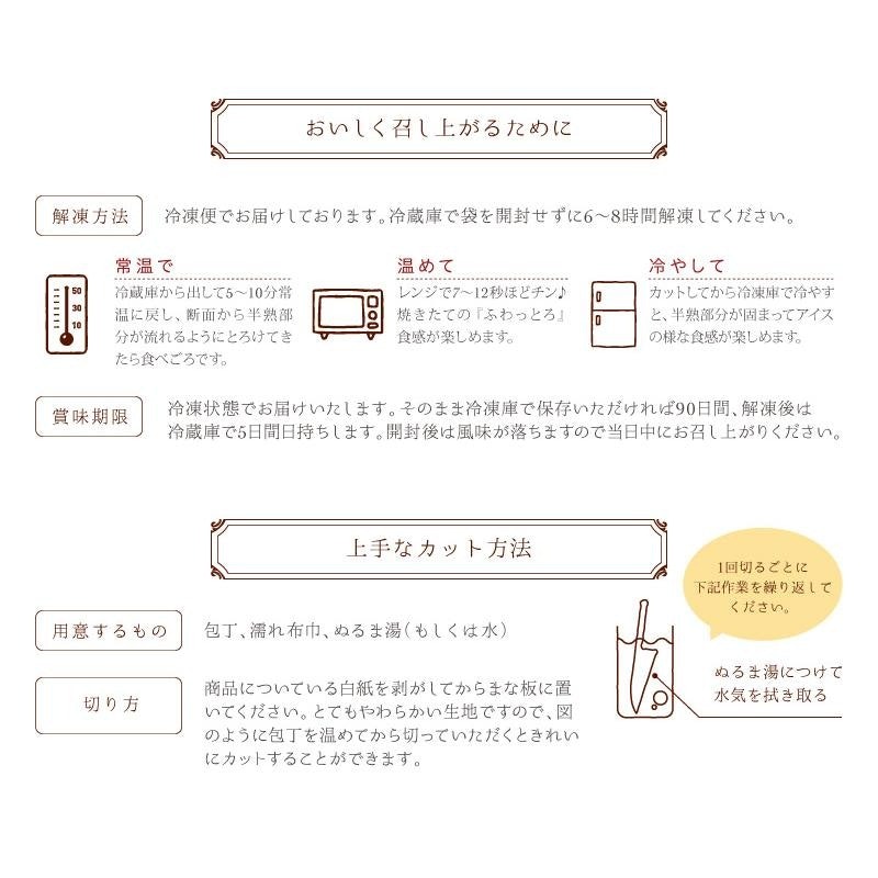 フーケの半熟生カステラ抹茶味 5