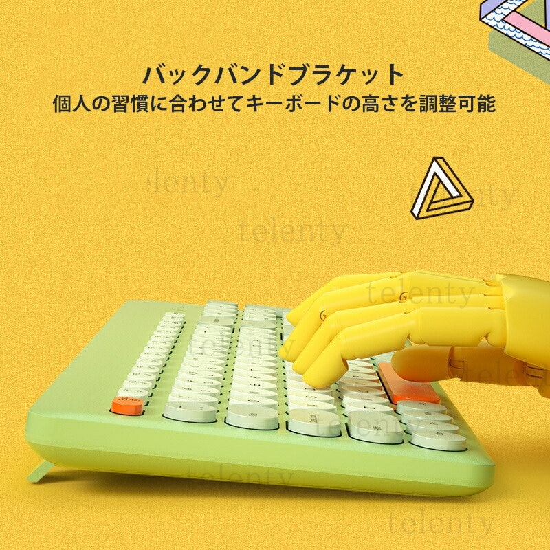 ワイヤレスキーボード 3