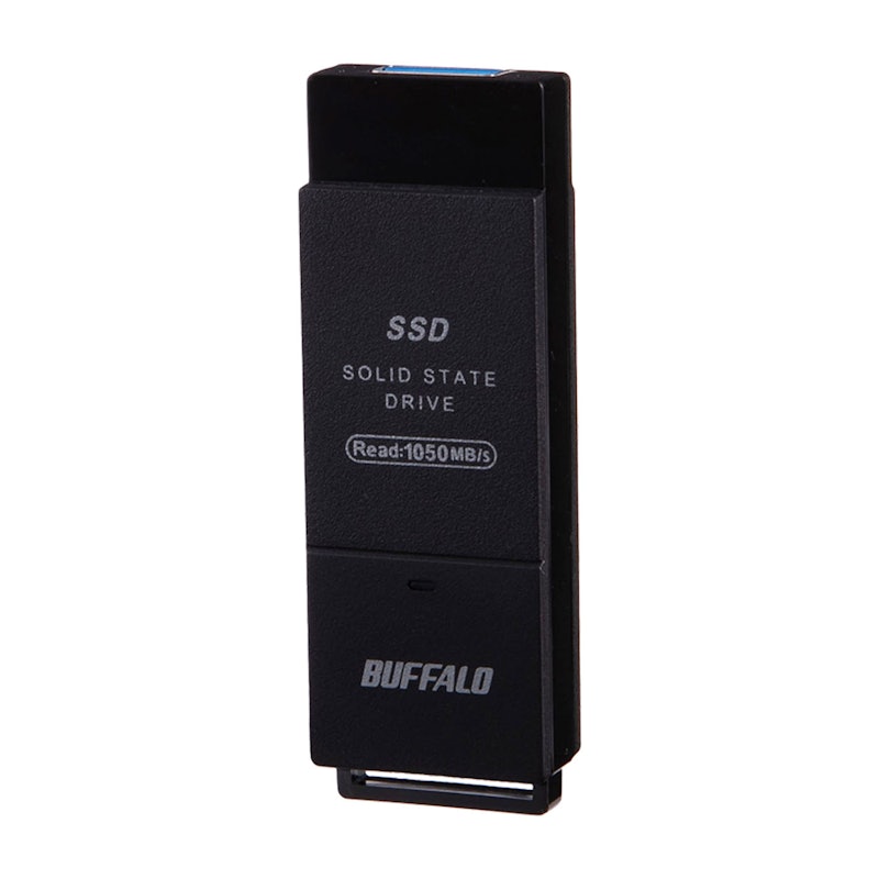 BUFFALO 1TB ポータブルSSD SSD-PHP1.0U3-BA バッファロー BUFFALO ポータブルSSD SSD-PHO1.0U3-Bを検証