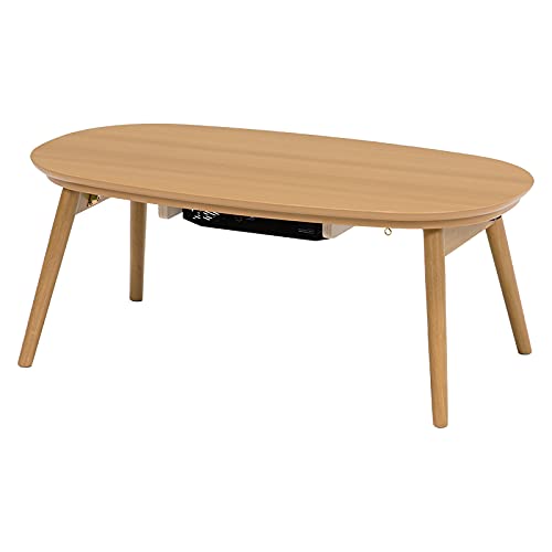 ☆ 送料無料　国産楕円こたつ　120cm  WN ヒーター込 ☆ cfe554dc59f331a39c4bab02b26bf1