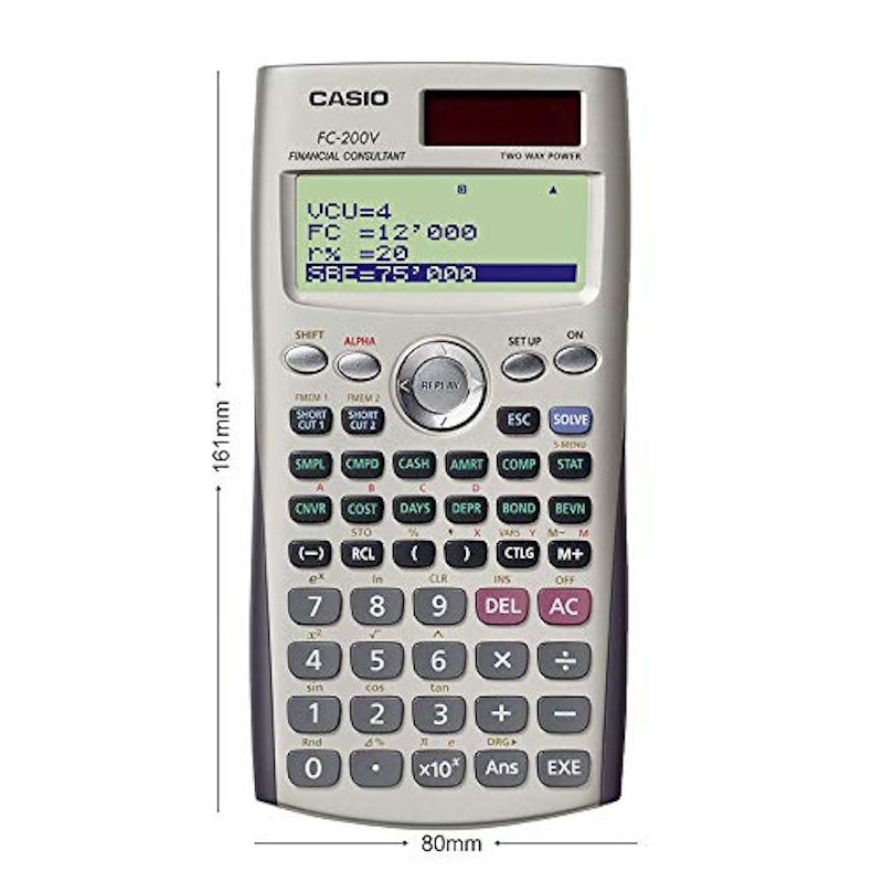 金融電卓 FC-200V 2