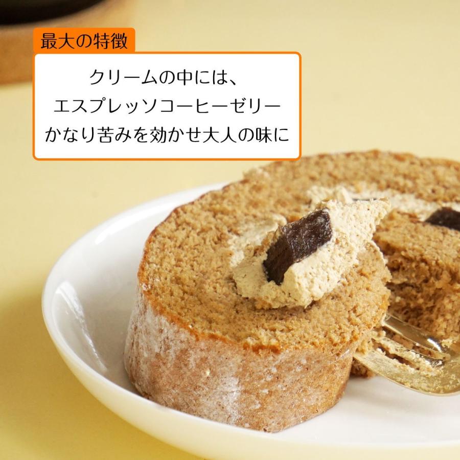  コーヒーロールケーキ 3