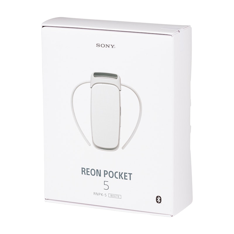 SONY REON POCKET 5 本体 ネックファン 白 夏 汗対策 【公式通販】 SONY REON POCKET 5 本体 ネックファン 白 夏 汗対策 【公式通販】